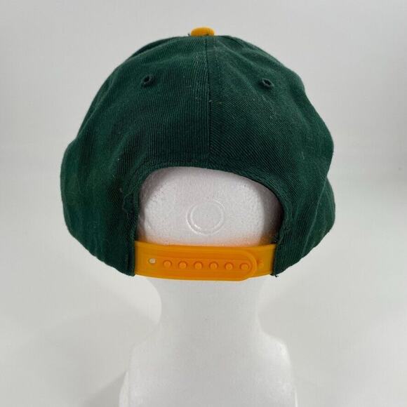 NFL Green Bay Packers Logo Snapback Trucker Hat Green Yellow Adjustable - Picture 4 of 6